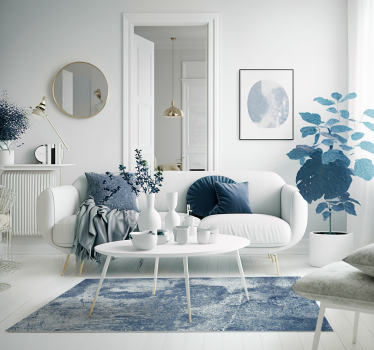 Effect Beton stenenstructuur vinyl tapijt - TenStickers