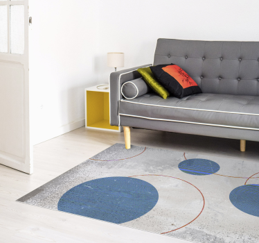Vinyl tapijt brutalisme design - TenStickers