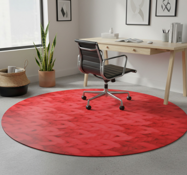 Vinyl tapijt geometrisch ronde textuurpatronen - TenStickers