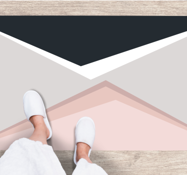 Vinyl tapijt geometrisch vormen - TenStickers