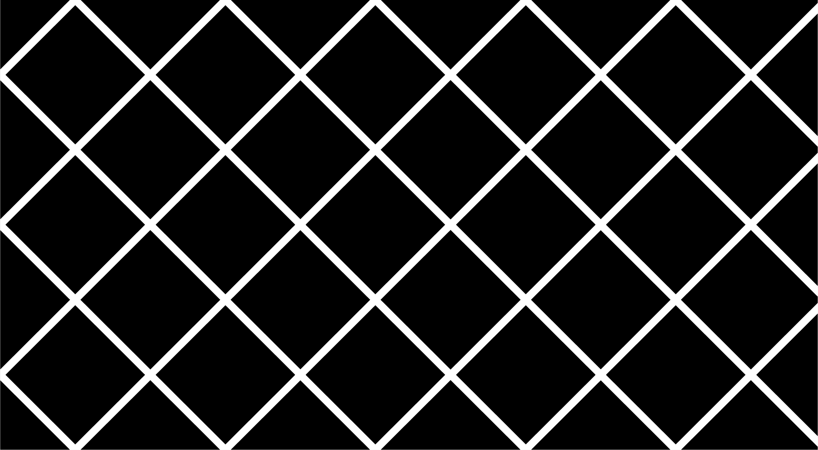 Moderne geometrische lijnen vinyl tapijt zwart - TenStickers