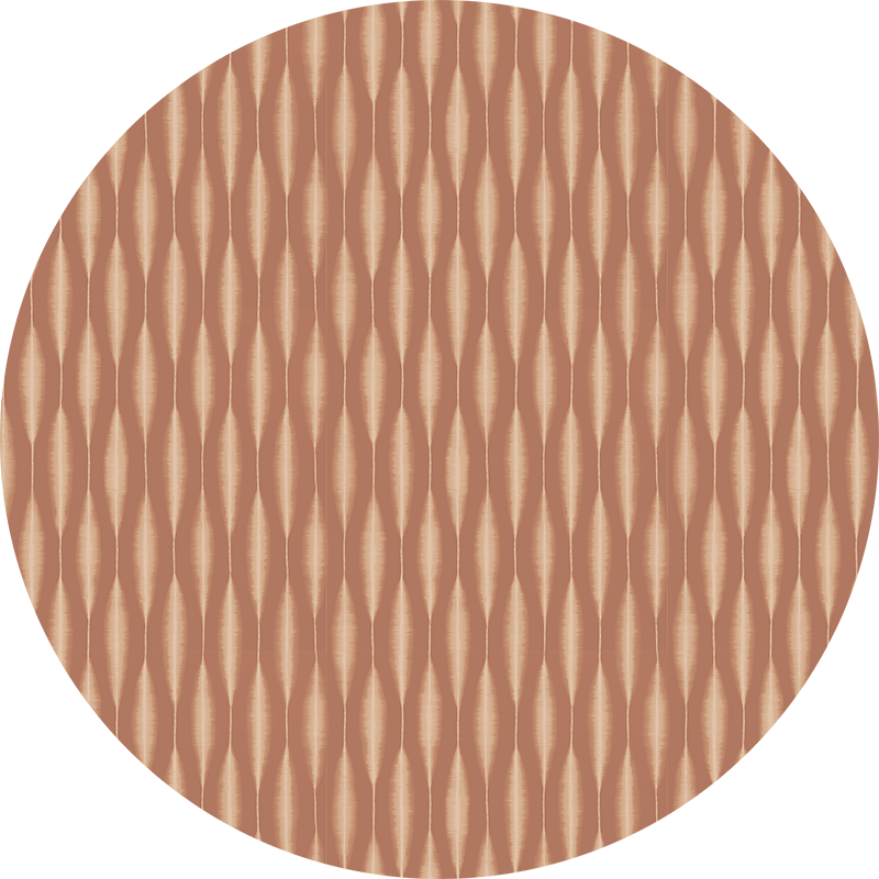 ikat kasuri mokka mousse vinyl tapijt modern - TenStickers