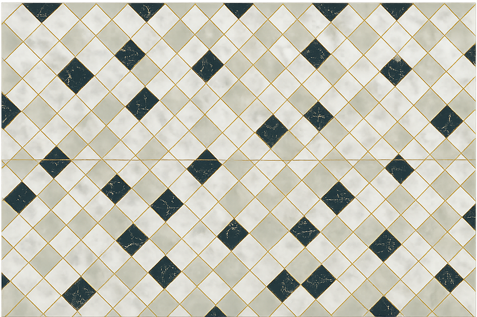 Cementtegels grijze tinten vinyl tapijt woonkamer - TenStickers