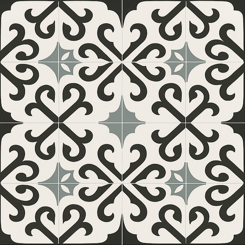 Stokke tripp trapp vinyl tapijt eetkamer - TenStickers