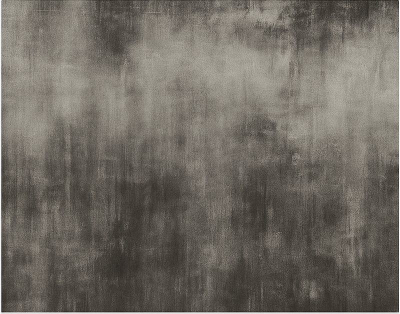 Donkergrijs boseffect vinyl vloerkleed keuken - TenStickers