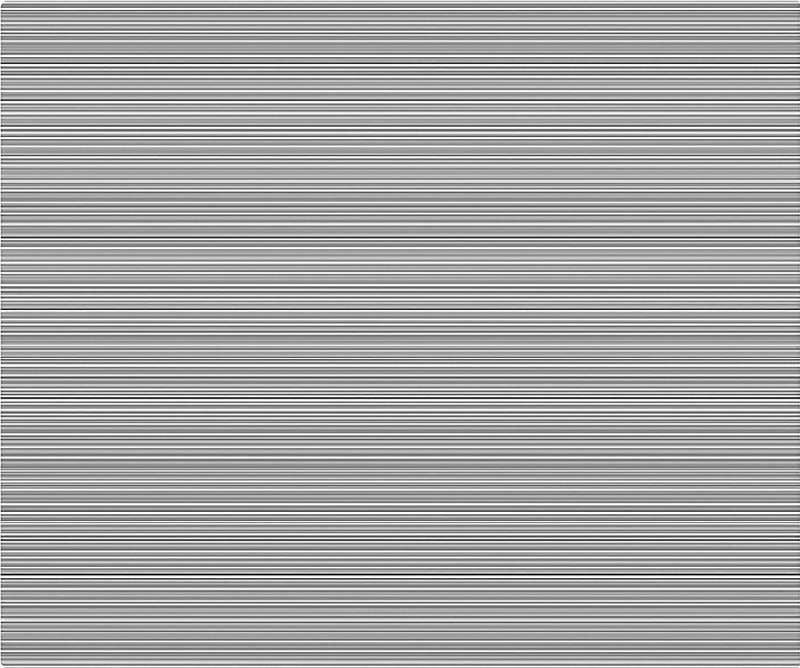 Grijs dun gestreept vinyl vloerkleed keuken - TenStickers