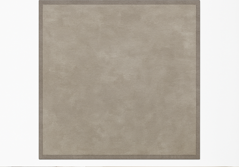 Modern getextureerd grijs vinyl tapijt woonkamer - TenStickers