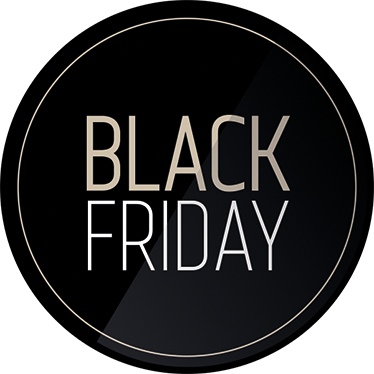 Black friday vinyl tapijt elegante promo aanbieding - TenStickers