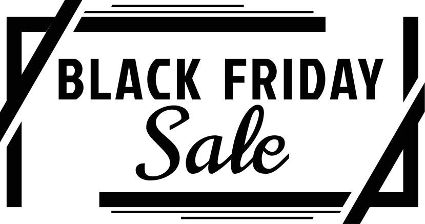 Black friday vinyl tapijt aanbieding in box - TenStickers