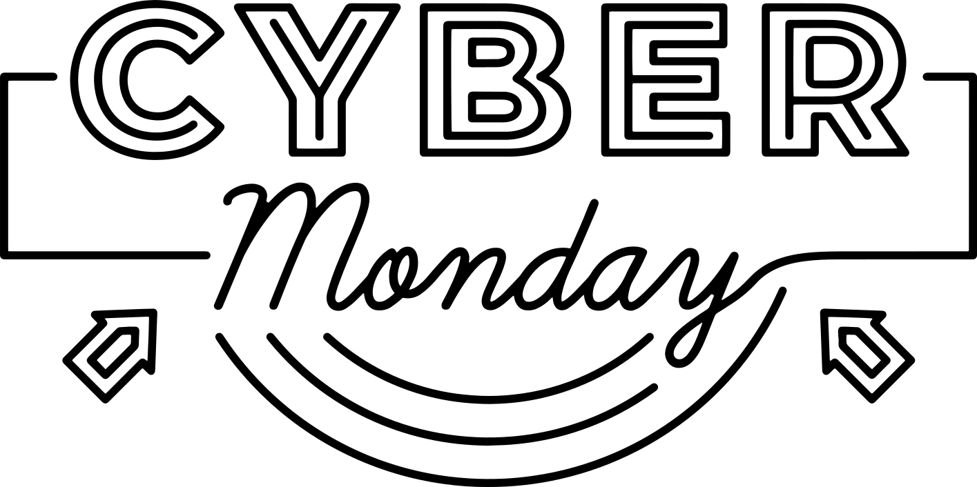 Black friday vinyl tapijt cyber monday pijlen - TenStickers