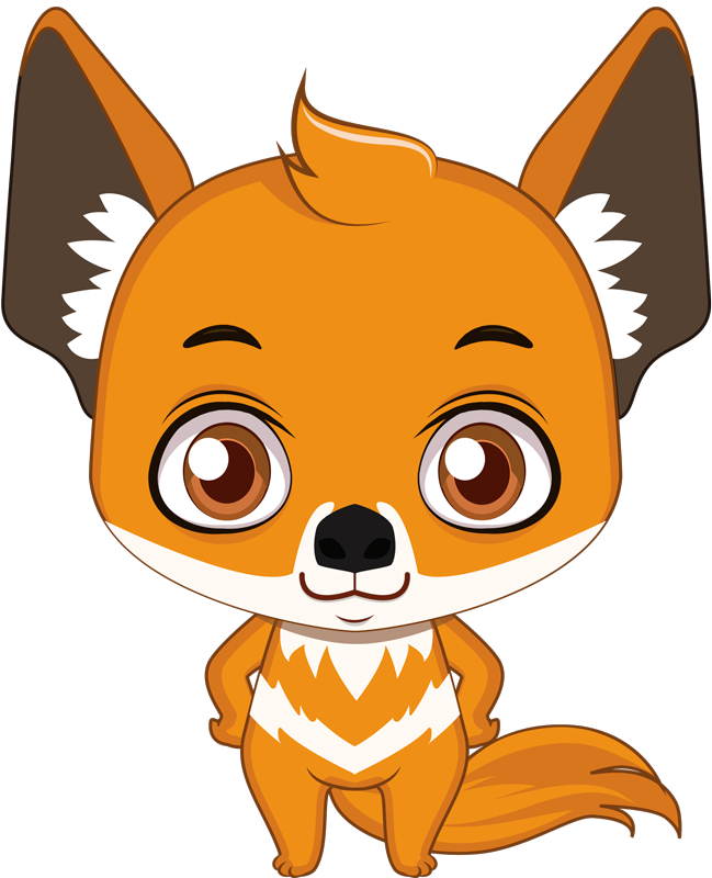 Dieren vinyl tapijt dingo ontwerp - TenStickers