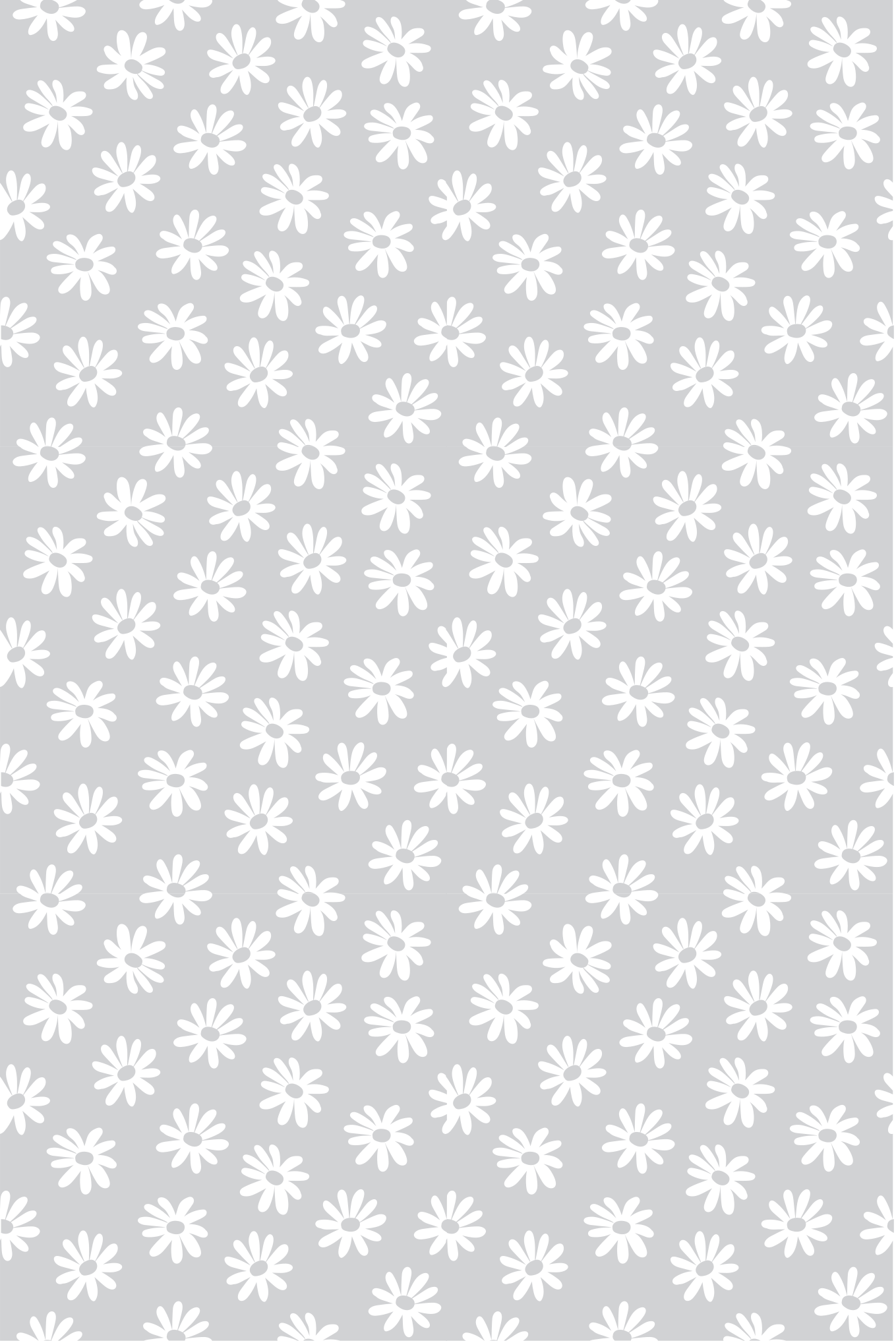 Vinyl tapijt bloemen en planten floral venster - TenStickers