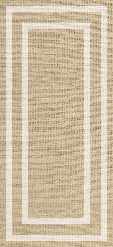 Vinyl tapijt minimalistisch natuurlijk geweven tan textuur - TenStickers