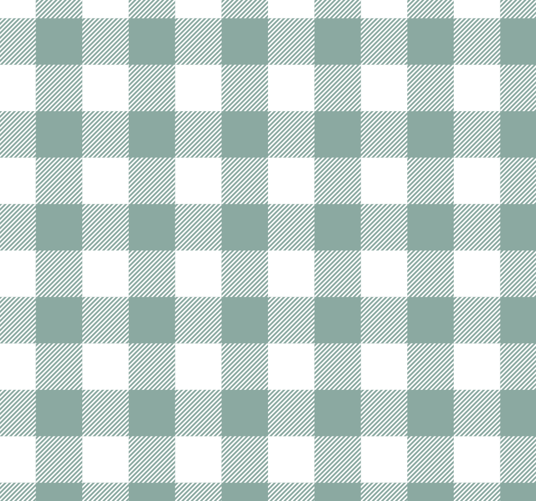 Vinyl vloerkleed keuken groen tartan - TenStickers