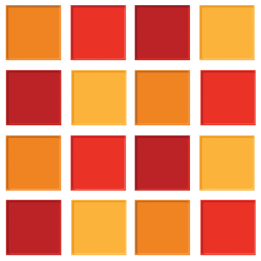 Vinyl vloerkleed badkamer warmte tegels - TenStickers