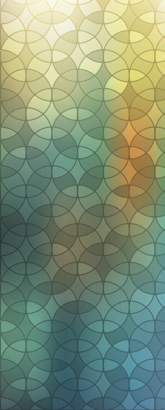 Vinyl vloerkleed badkamer 3d glaseffect - TenStickers