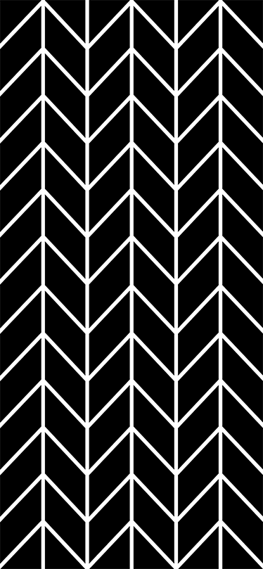 Vinyl vloerkleed badkamer geometrische pijlen - TenStickers