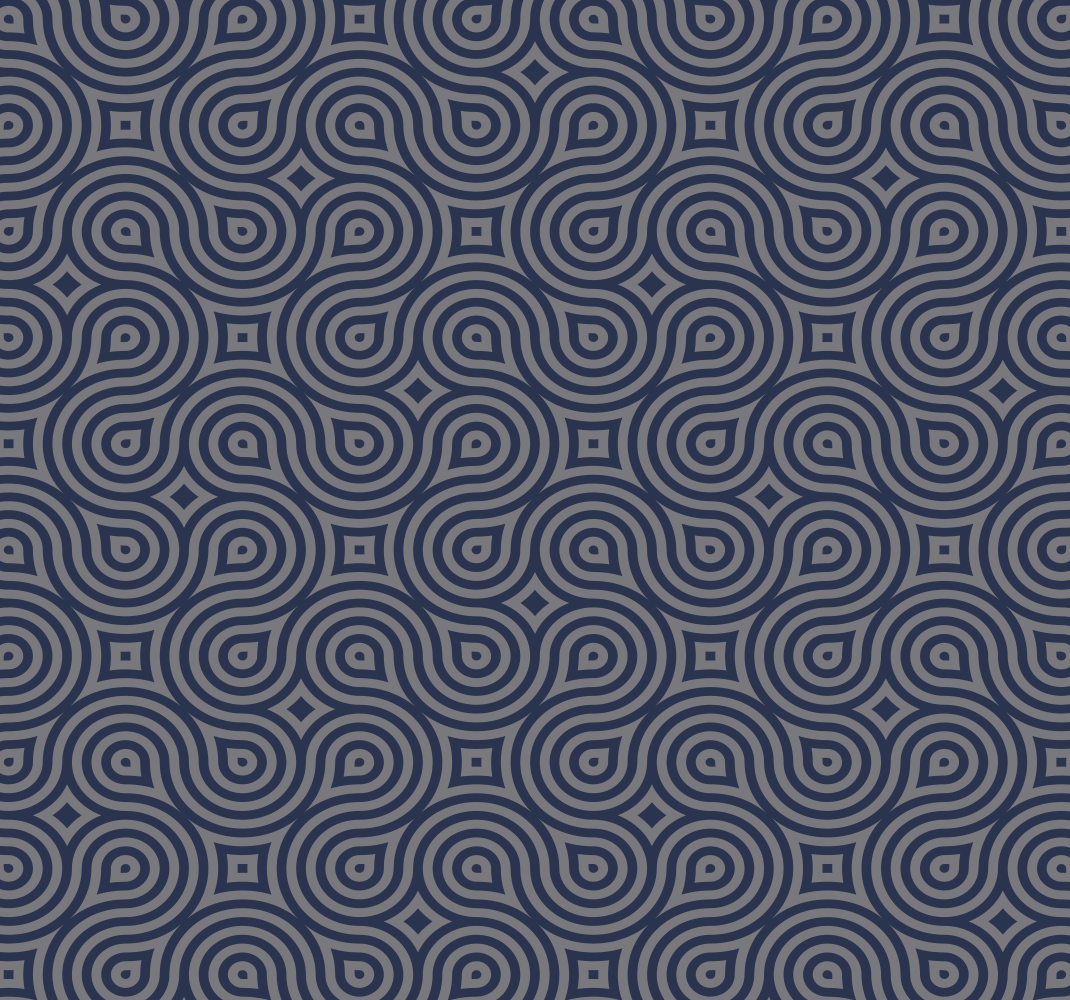 Vinyl tapijt geometrisch blauwe geometrische vormen - TenStickers