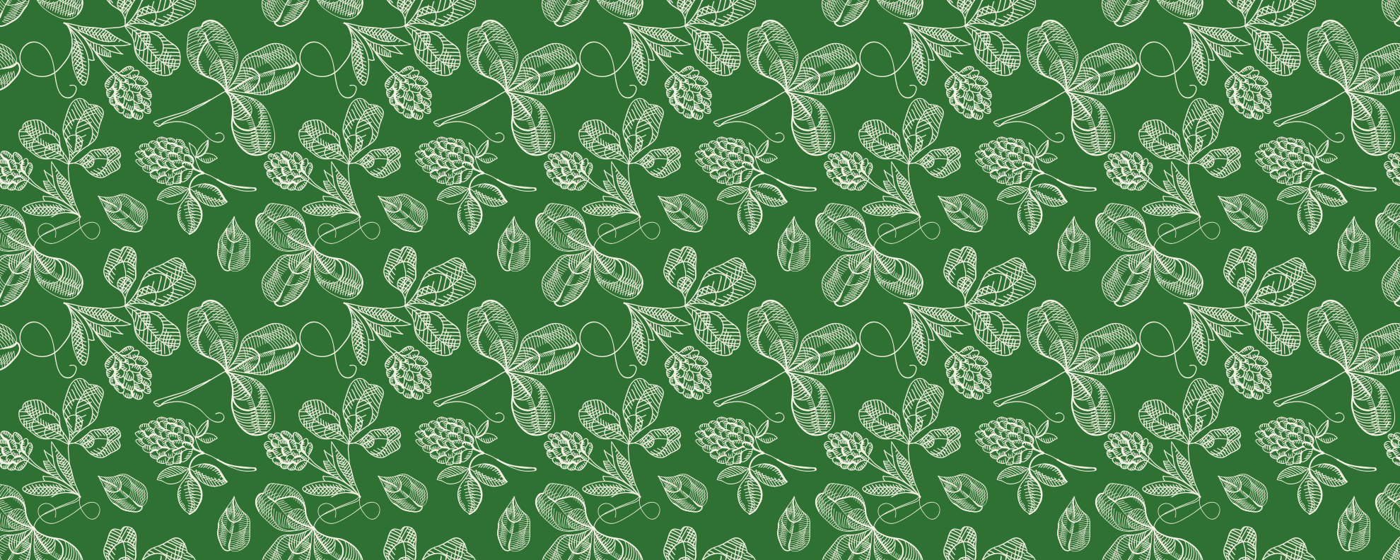 Vinyl tapijt natuur bladeren groen motief - TenStickers