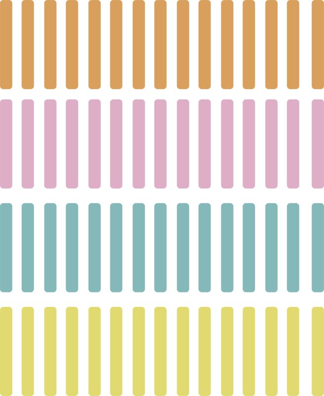 Vinyl tapijt geometrisch confetti stickers - TenStickers