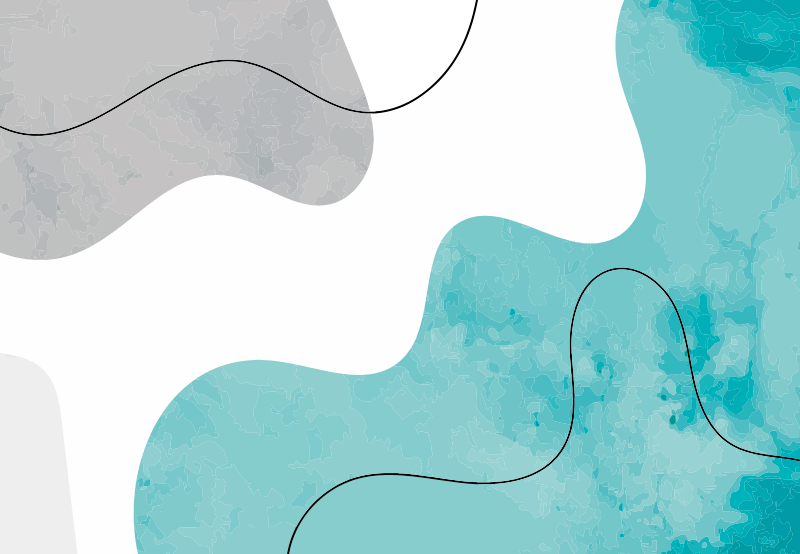 Vinyl tapijt geometrisch aquarel vormen - TenStickers