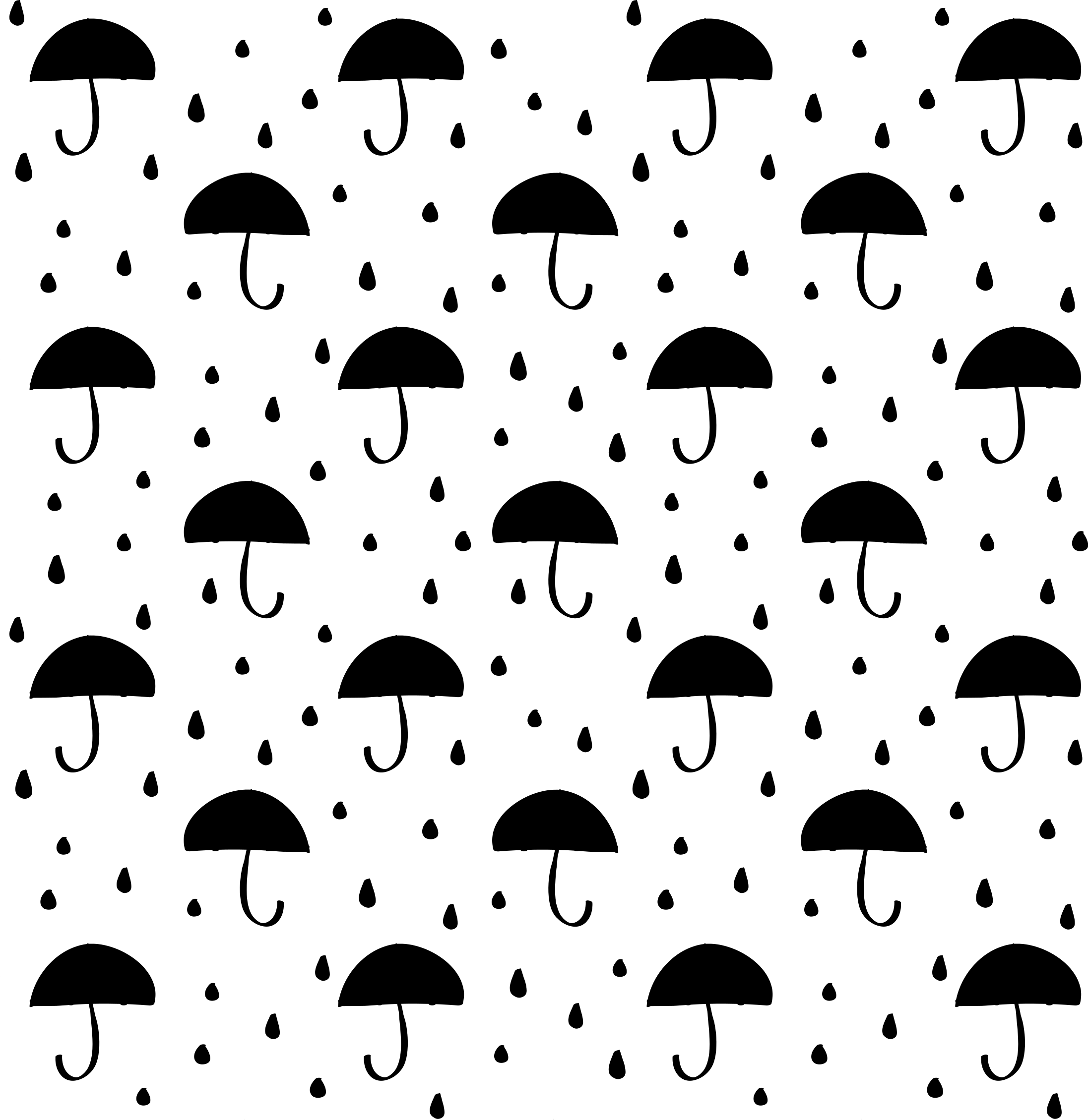 Vinyl tapijt geometrisch regendruppel confetti - TenStickers