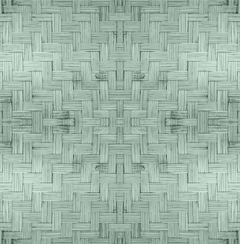 Vinyl tapijt geometrisch gestructureerd vierkant - TenStickers