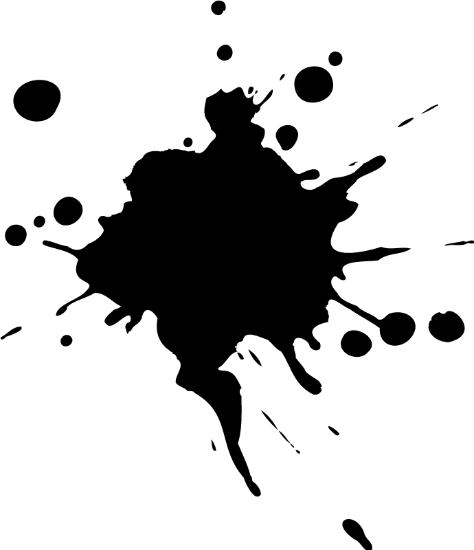 Vinyl tapijt geometrisch spatteffect grafiek - TenStickers