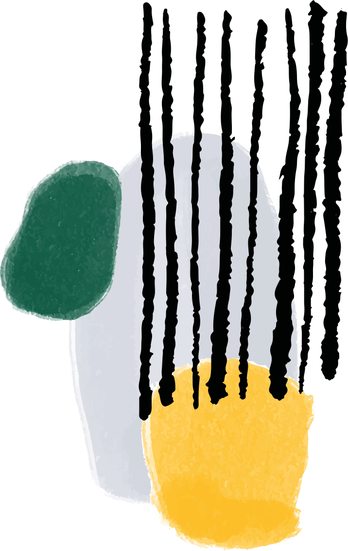 Vinyl tapijt slaapkamer rianning abstracte kunst - TenStickers
