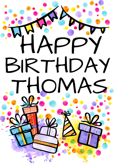 Vinyl tapijt kind gepersonaliseerd gelukkige verjaardag - TenStickers