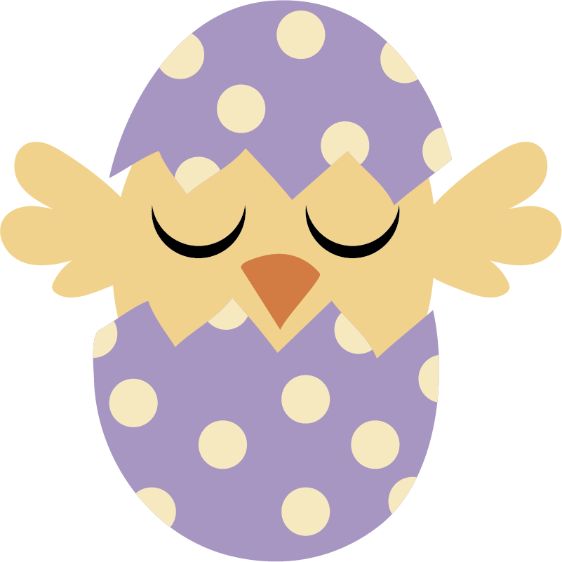 Vinyl tapijt kind paaskip - TenStickers