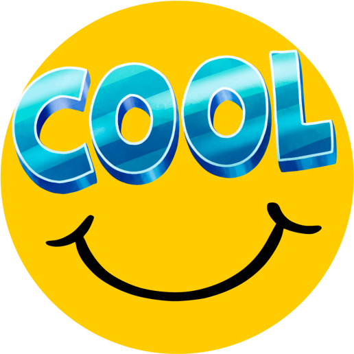 Vinyl tapijt kind cool smiley skateboard - TenStickers