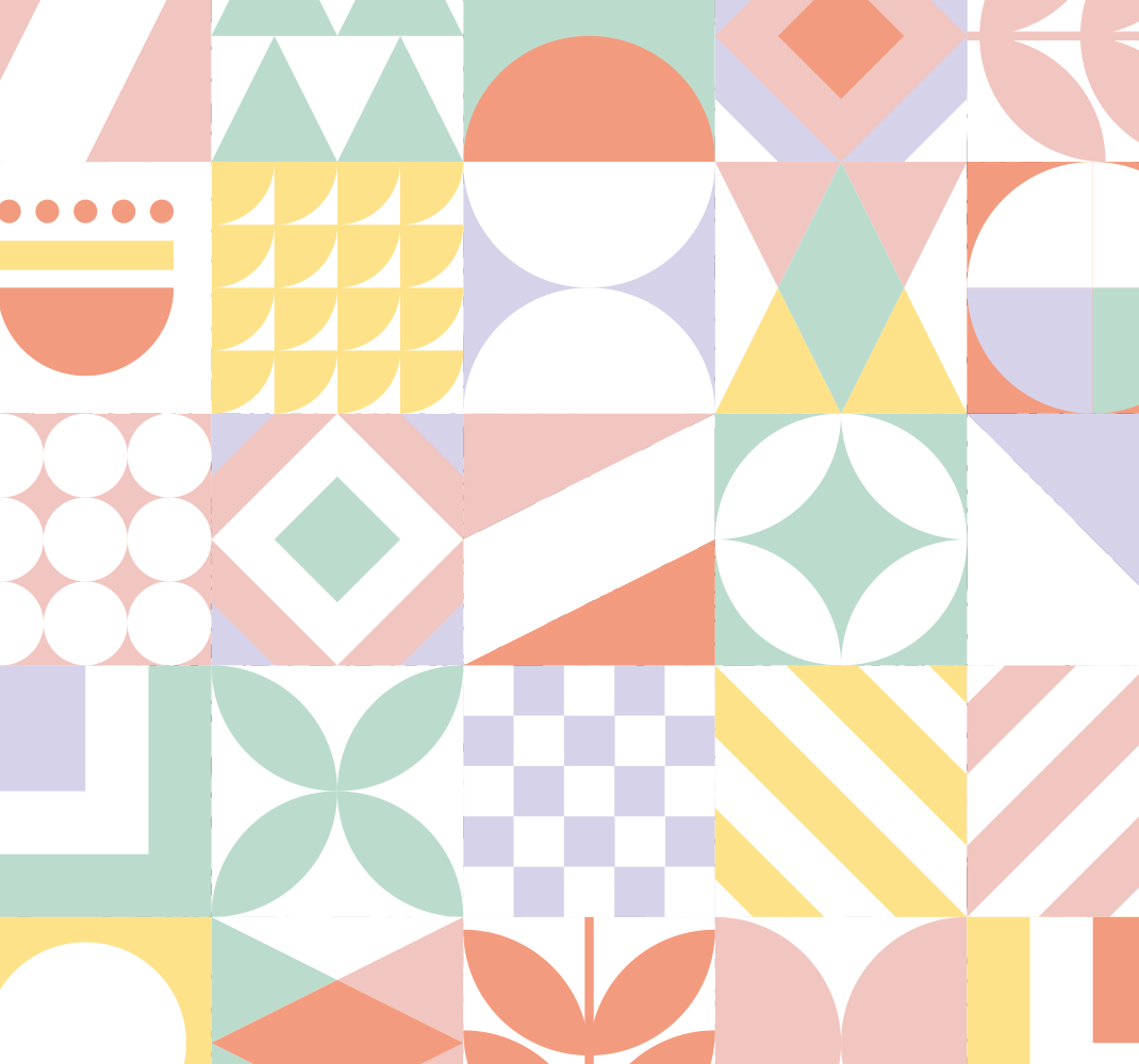 Vinyl vloerkleed badkamer ongewone vormen - TenStickers