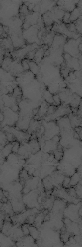 Vinyl vloerkleed badkamer zwarte marmer textuur - TenStickers