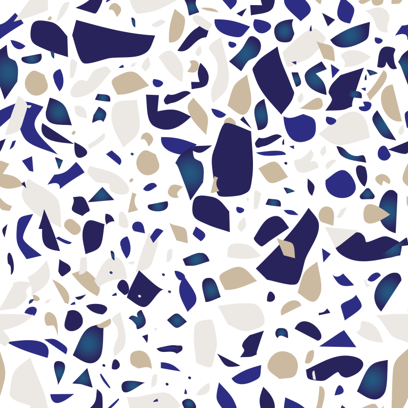 Vinyl vloerkleed badkamer imitatie marmer vloer sticker - TenStickers