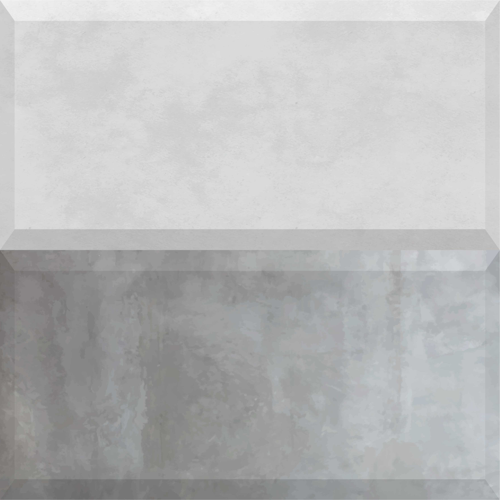 Vinyl vloerkleed badkamer cement tegel design - TenStickers
