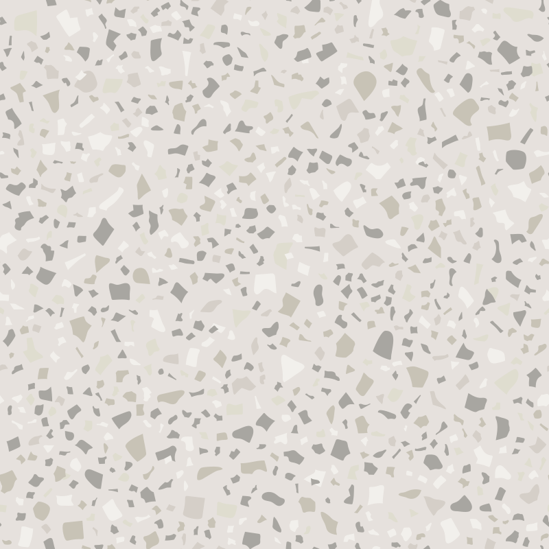 Vinyl vloerkleed keuken grijs terrazzo - TenStickers