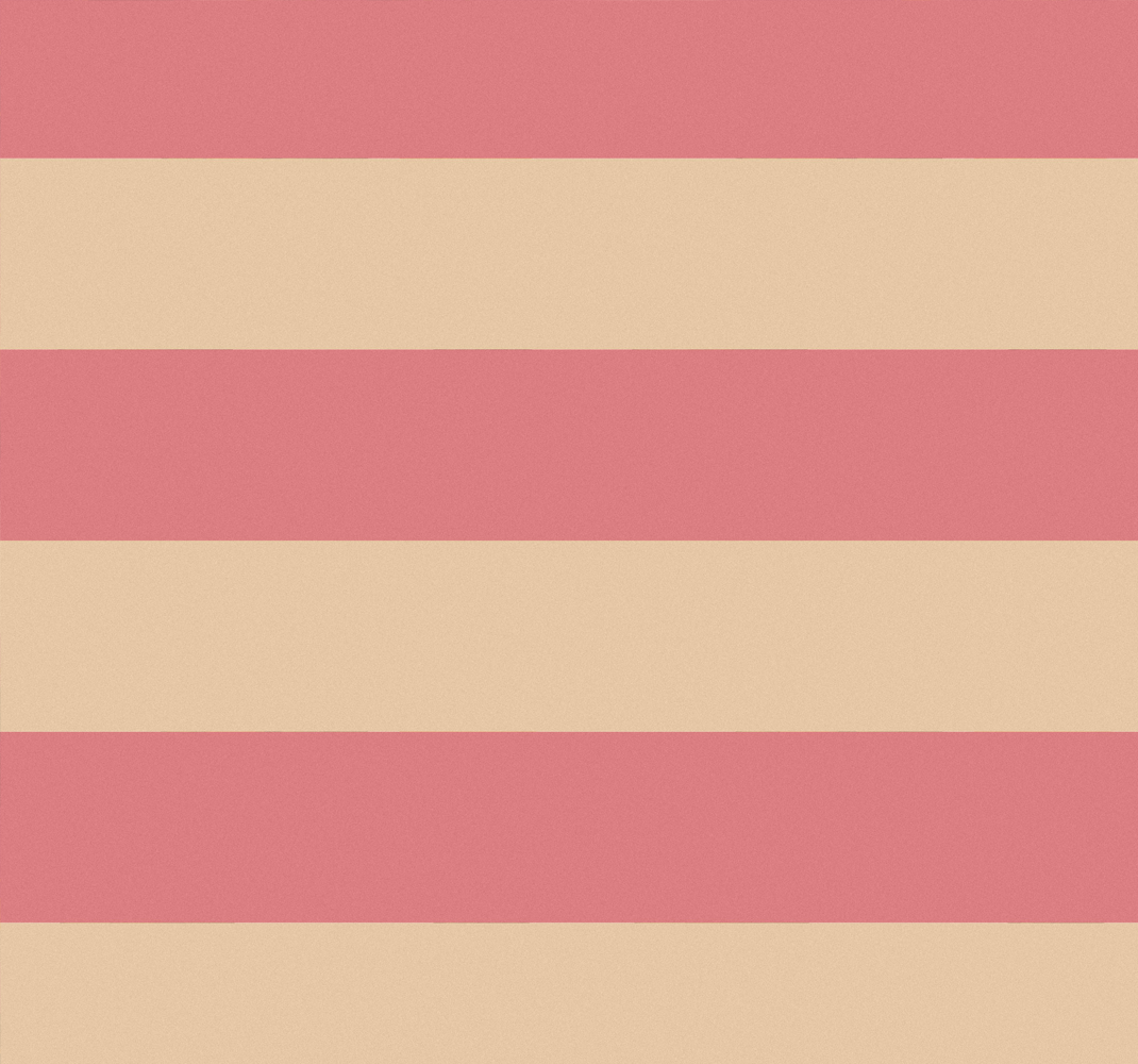 Vinyl vloerkleed keuken roze horizontale strepen - TenStickers