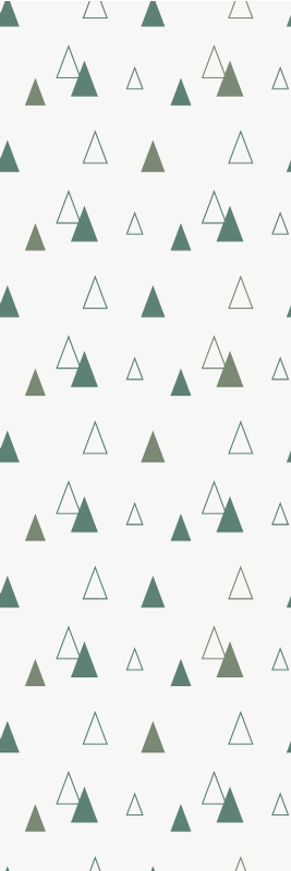 Vinyl tapijt kantoor triangles natuurlijke kleuren - TenStickers