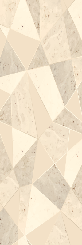 Vinyl tapijt kantoor 3d gouden driehoeken - TenStickers