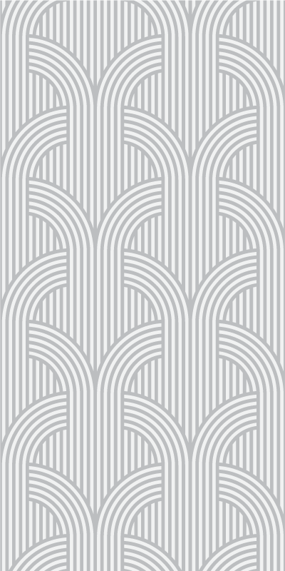 Vinyl tapijt slaapkamer modern minimalistisch grijs - TenStickers