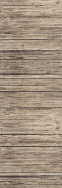 Vinyl tapijt slaapkamer grijze rustieke houten planken - TenStickers