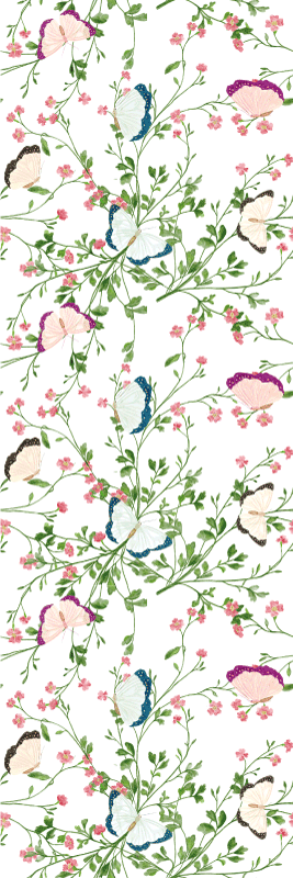 Vinyl tapijt slaapkamer fantasy aquarel - TenStickers
