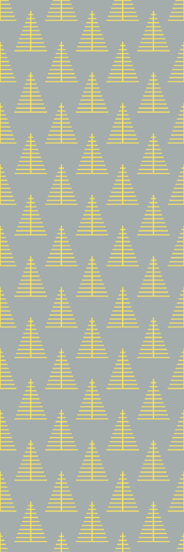 Vinyl tapijt slaapkamer pantone bomen - TenStickers