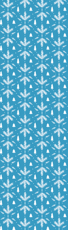Vinyl tapijt slaapkamer nordic stijl volks blauw - TenStickers