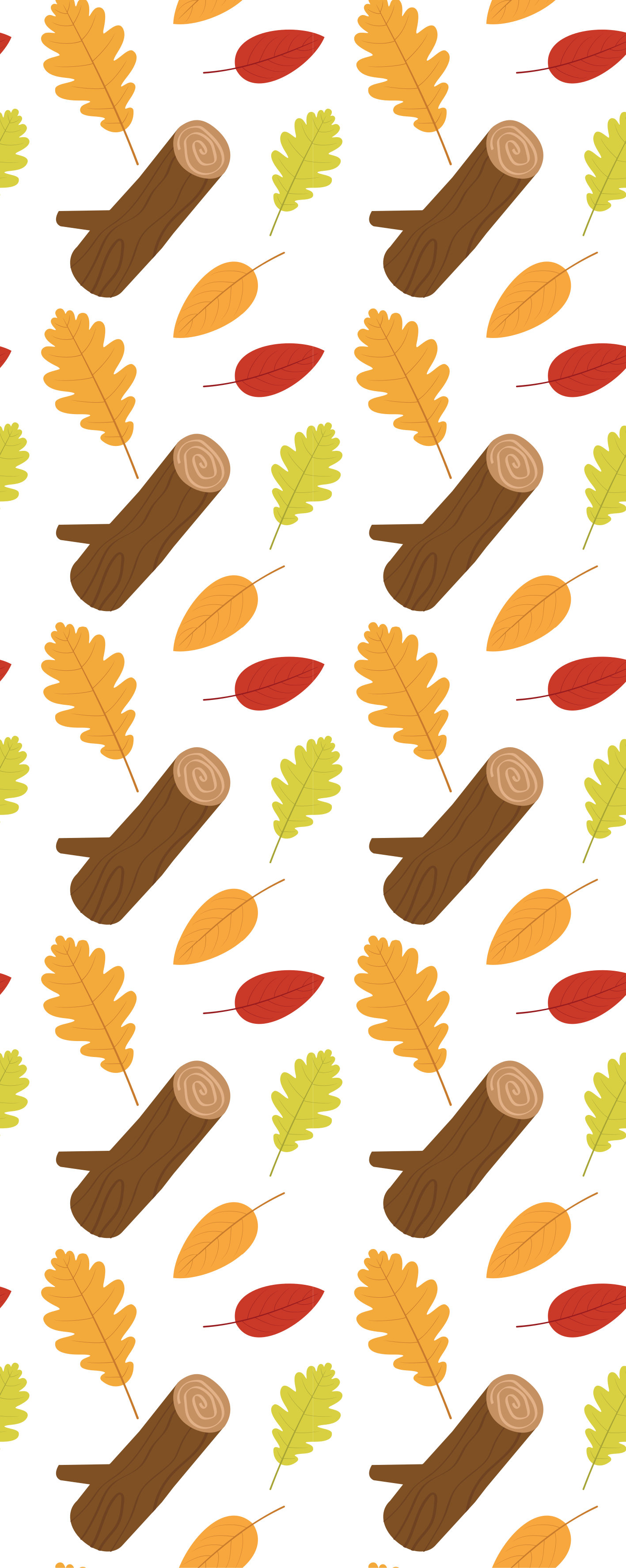 Vinyl tapijt slaapkamer met kleurrijke bomen - TenStickers