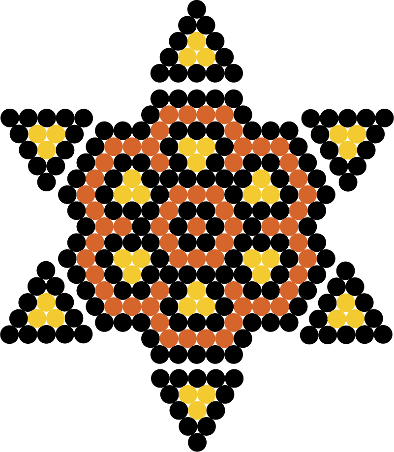 Vinyl tapijt slaapkamer sol huichol - TenStickers