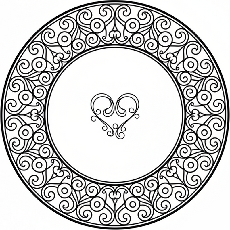 Vinyl tapijt slaapkamer ware liefde - TenStickers