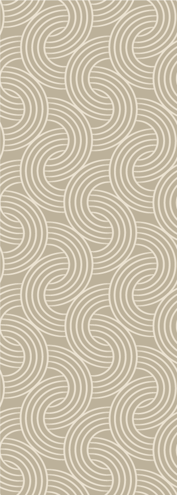 Vinyl tapijt scandinavisch minimalistisch beige patroon - TenStickers