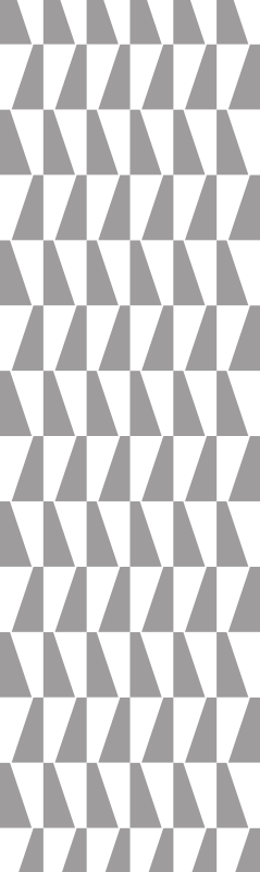 Vinyl tapijt scandinavisch grijze driehoeken - TenStickers
